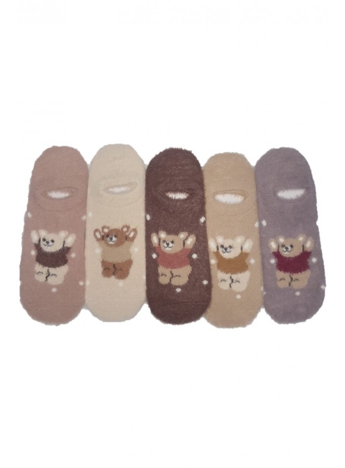 Set de 5 talpici de dama, cu imprimeu